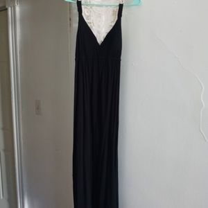 Long black dress